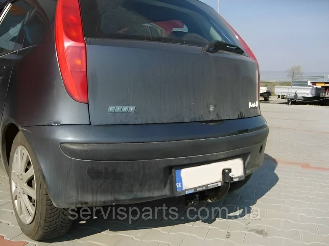 Фаркоп Fiat Punto 2 1999-2011 (Фіат Пунто 2) без підрізу бампера