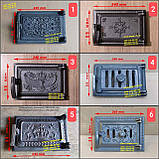 Засувка димоходу заслінка шибер чавунна грубна, чавунне литво, печі, мангал, барбекю, фото 7