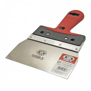 Шпатель OLEJNIK для гіпсу (ручка д/к, н/ж, алюм. профіль), 170 мм