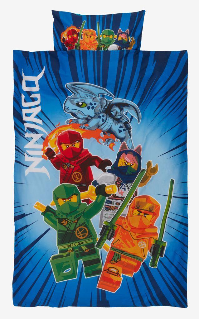 Дитяча постільна білизна ЛЕГО Ніндзяго Lego Ninjago полуторний комплект для хлопчика