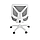 Крісло дитяче для навчання Fundesk LST9 Grey, фото 7