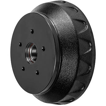 Гальмівний барабан Knott Autoflex F250 5x112 250x40 M12 × 1,5,5 з підшипником 39/72x37 мм 25655C02, фото 1