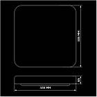 Світильник світлодіодний Biom DL-S707-36 6200K 36 Вт без д/у, фото 8