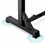 Стійки під штангу 4FIZJO Pro регульовані, зі страховкою Black (P-5905973402668), фото 3