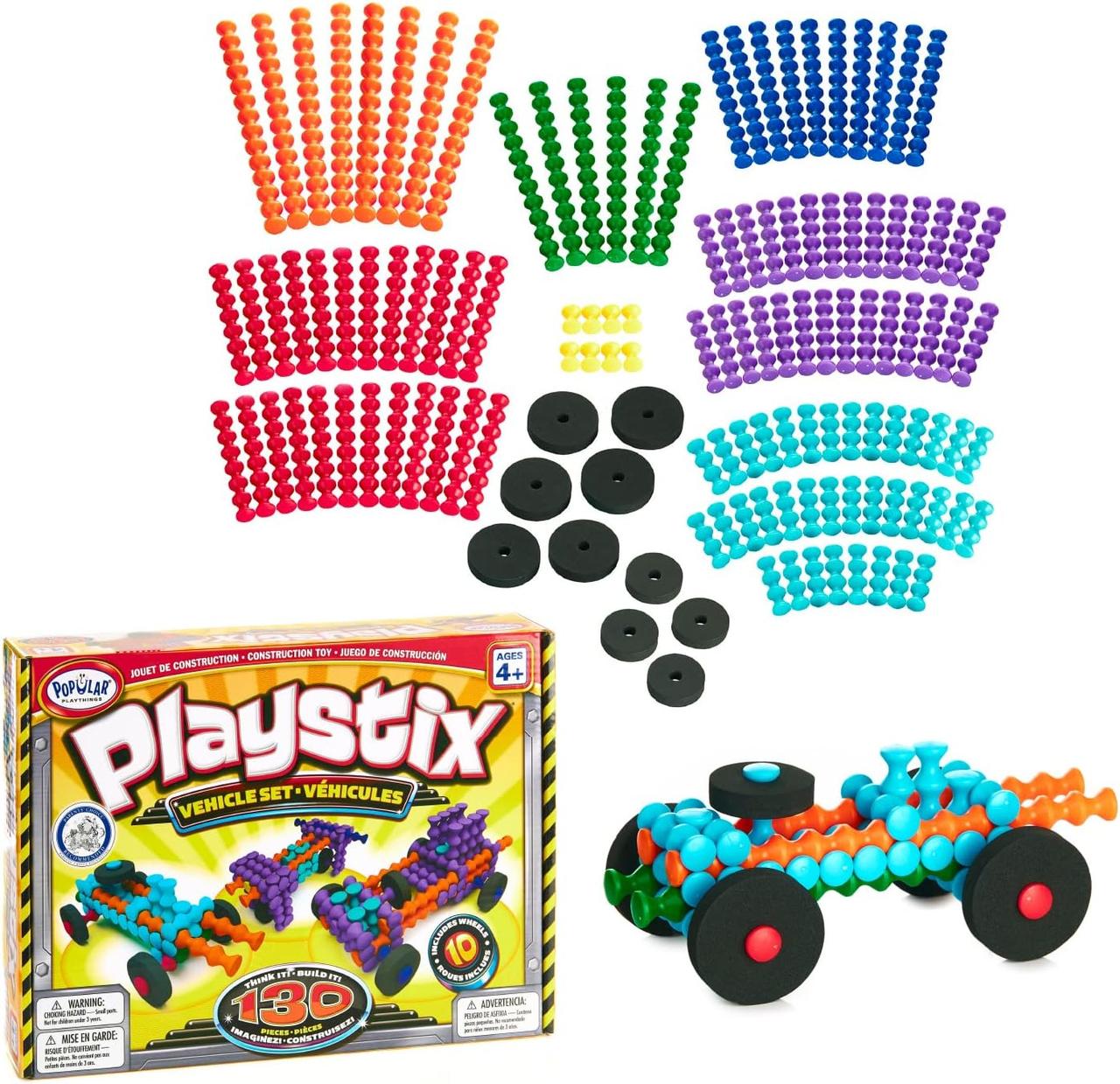 Будівельний набір Playstix (130 шт) від Popular Playthings