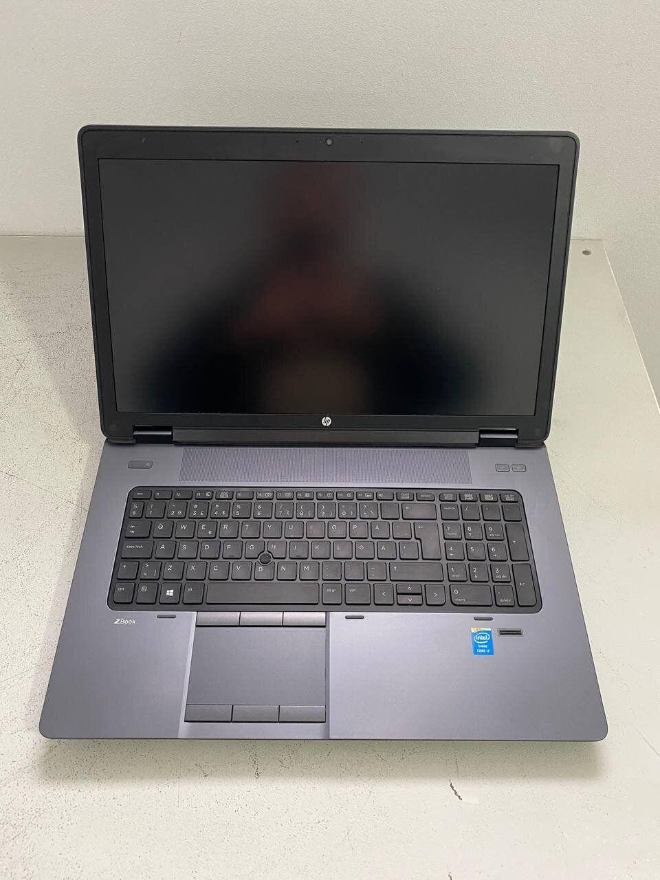 Б/в Ноутбук HP ZBook 17 G1 17.3" 1920x1080| Core i7-4700MQ| 32 GB RAM| 240 GB SSD + 500 GB HDD| Quadro K610M 1GB