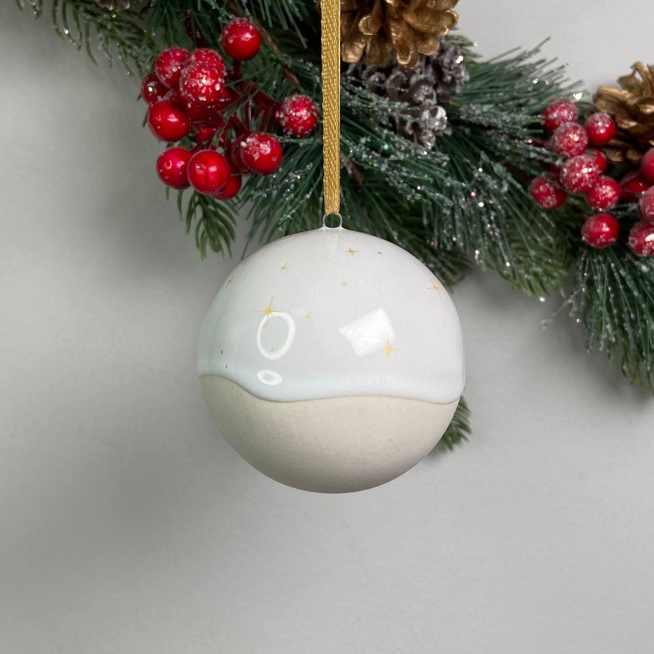 Ялинкова іграшка Villeroy & Boch Winter Glow 6х6,5 см