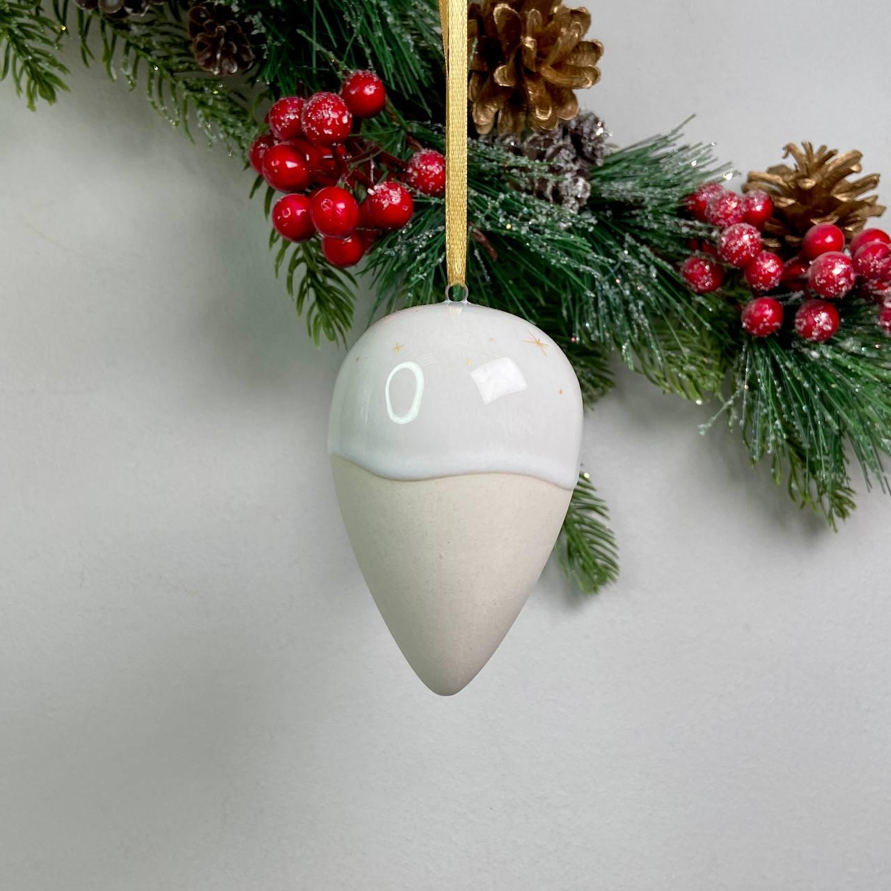 Ялинкова прикраса Villeroy & Boch Winter Glow 5х8 см
