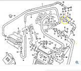 Фланець охолодження 075121133B VW Lt  з нержавійки DV 2.4 - ДОВІЧНА ГАРАНТІЯ, фото 3