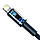 Кабель Baseus High Density Braided Fast Charging Data Cable Type-C to iP PD 20W 1m Blue, фото 7