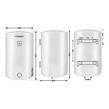 Водонагрівач електричний Thermo Alliance 100 л універсальний, мокрий ТЕН 1,5 кВт D100VH15Q3, фото 2