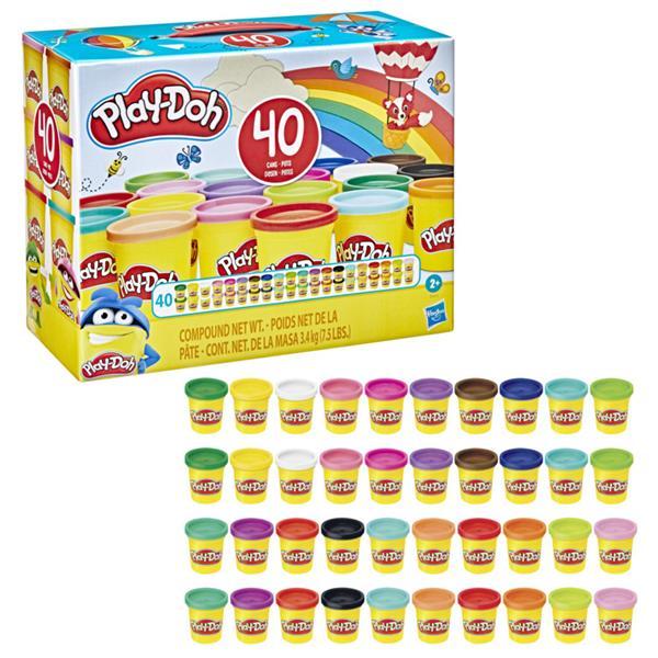 Набір пластиліну Hasbro Play-Doh 40 баночок