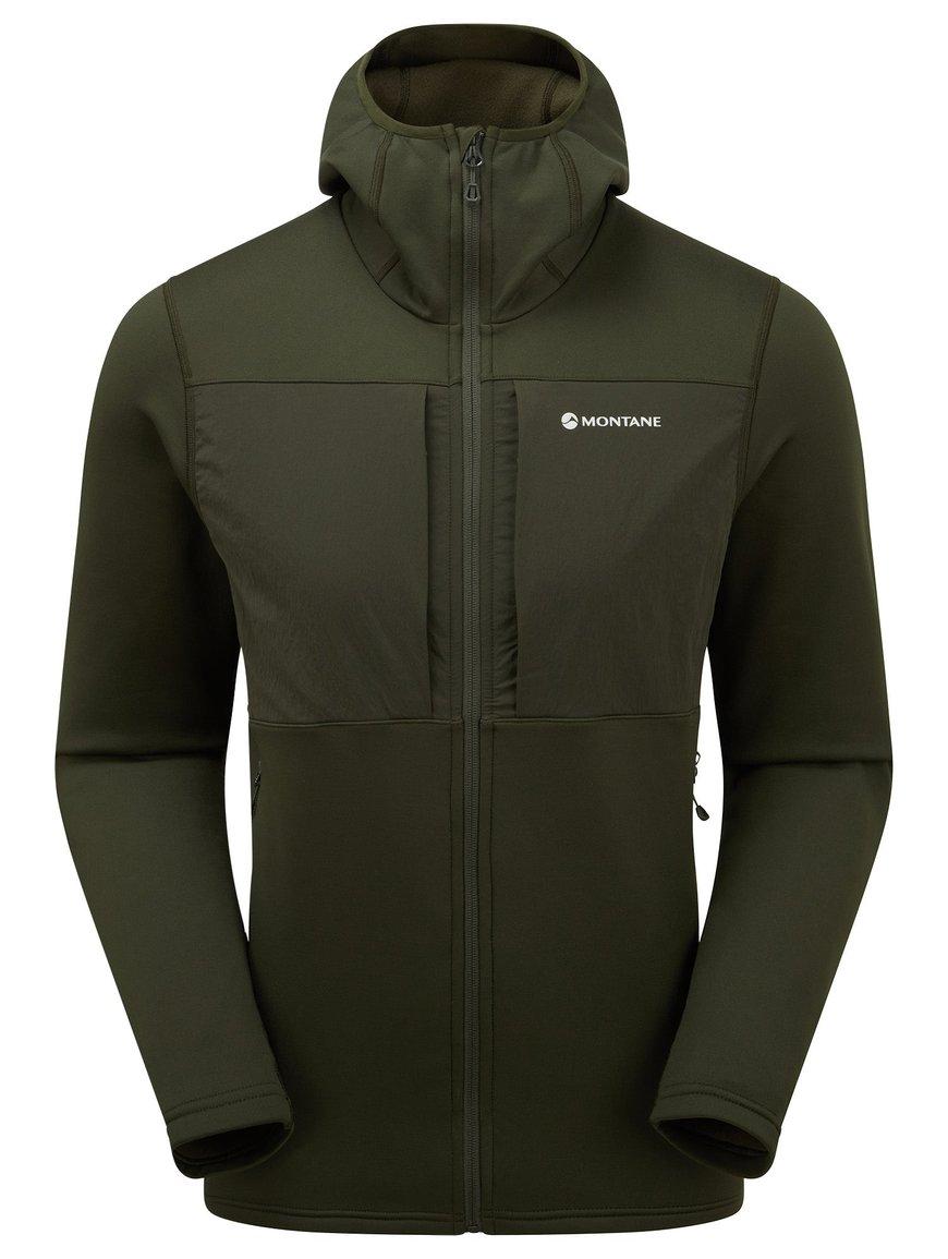 Кофта чоловіча Montane Fury XT Hoodie M, Oak Green, L (MFRXHOAKN16)