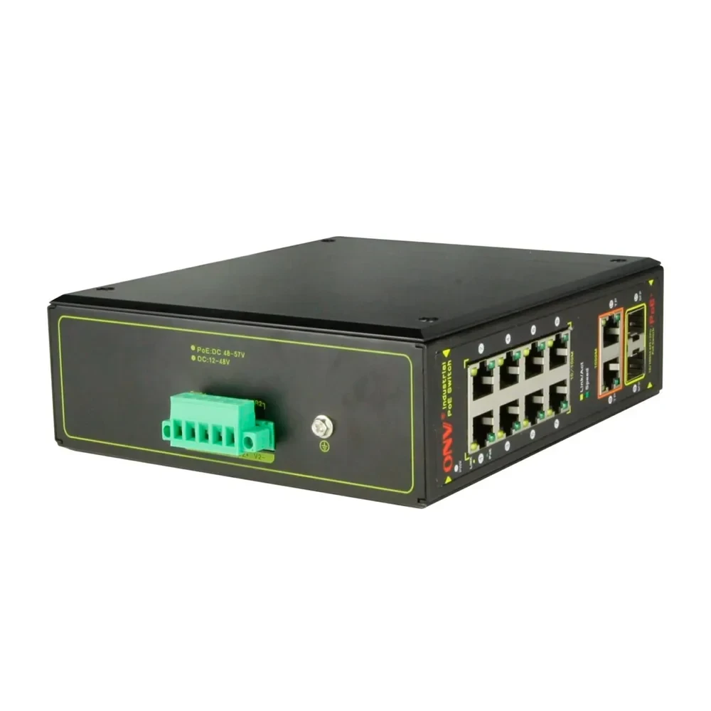 PoE-комутатор 10-портовий гігабітний ONV-IPS7108PF (73-00008)