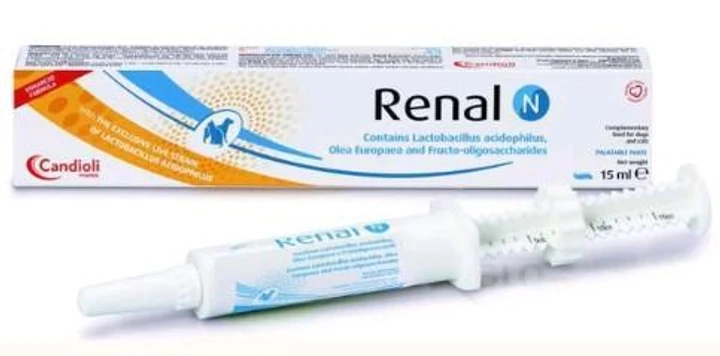 Паста Candioli Ренал N для собак і котів 15 мл