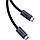 Кабель Baseus Flash 2 USB4 Full-Featured Charging Cable USB-C to USB-C 240W 5.9ft Cluster Black, фото 3