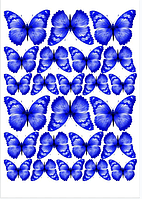 Цукрова картинка Метелики №9187