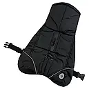 Жилет попона 36 см (об'єм до 50см) чорний розм 6 для собак, фото 6