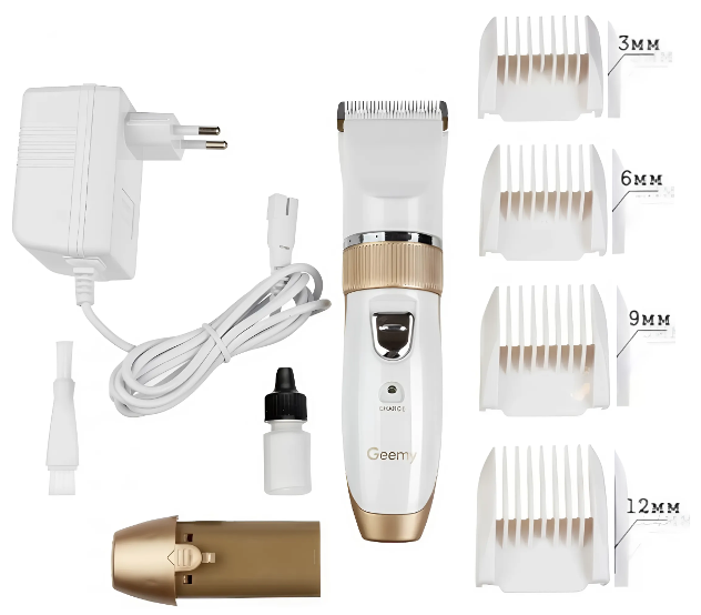 Машинка для стриження професійна акумуляторна GEMEI GM 6001, фото 1