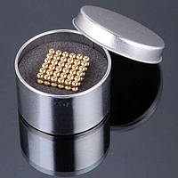 Неокуб (NeoCube) золото, 216 кульок, 5 мм