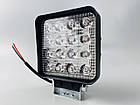 Фара LED квадратна світлодіодна 48W широкі промені 10-30V 6000K 55 мм фара стандарт, фото 8