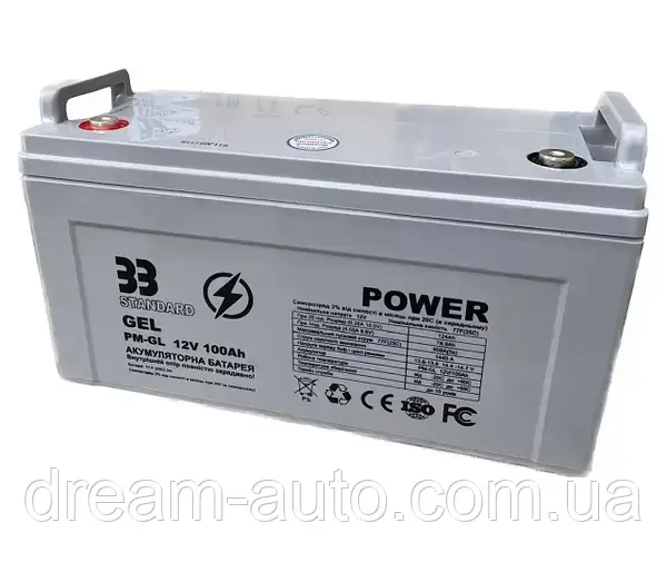 Акумулятор Гелевий PM-GEL 12v 100А