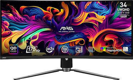 Монітор MSI MAG 341CQP QD-OLED, фото 1