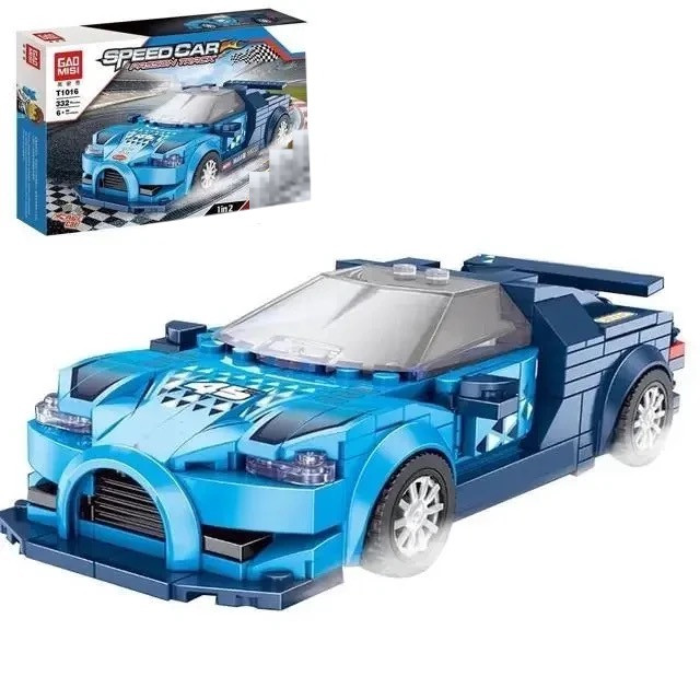 Конструктор Gaomisi "Спорткар" (332 деталі) арт. Т 1016, фото 1
