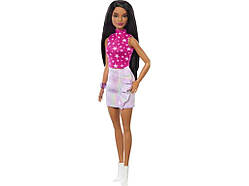 Лялька Модниця в рожевому топі з зірковим принтом HRH13 ТМ Barbie