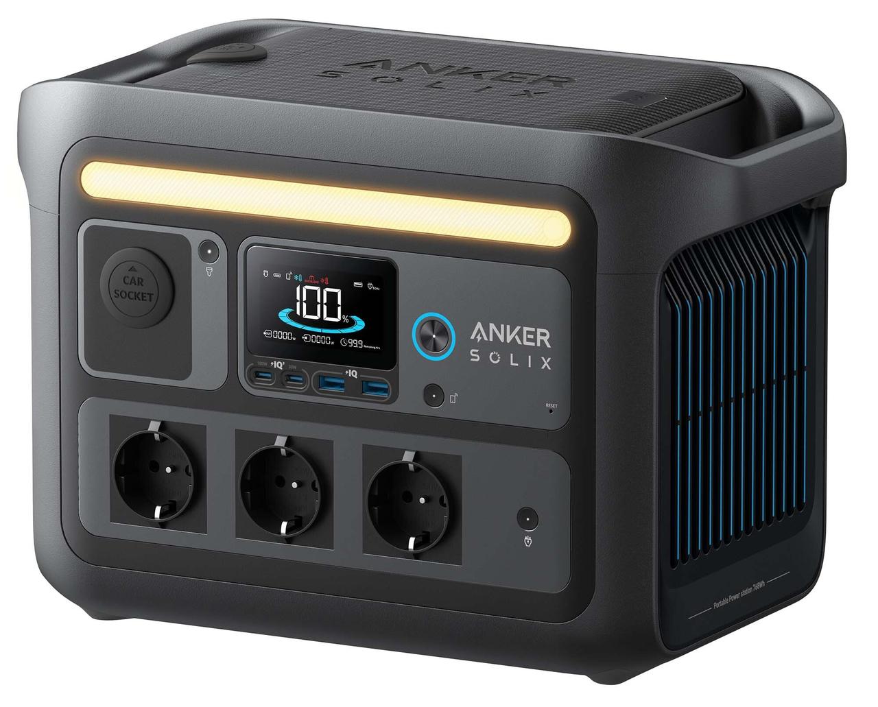 Зарядна станція Anker Solix C800 Plus 1200W 768Wh (A1754), фото 1