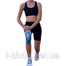 Кінезіо тейп червоний 5 м х 5 см Newt Kinesio Tape Premium NE-KT-5R, фото 4