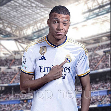Форма футбольна дитяча дитяча Mbappe Real Madrid NE-LG-REAL-MBP - rozmir-116-6-7-rokiv-uk, фото 3