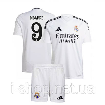 Форма футбольна дитяча дитяча Mbappe Real Madrid NE-LG-REAL-MBP - rozmir-164-11-rokiv-uk, фото 1