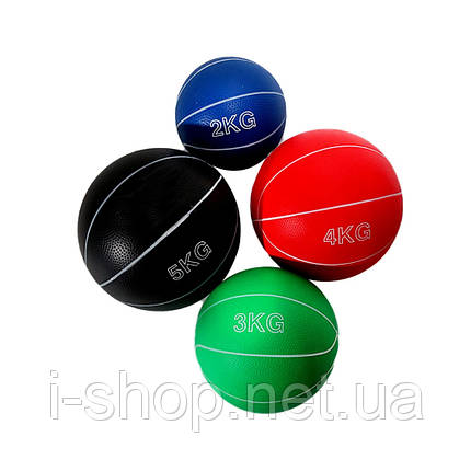 Медбол тренувальний м'яч, слембол Newt Medicine Ball вагою від 1 до 6 кг NE-SP-MED - 4-kg-uk, фото 3