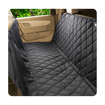 Накидка для собак на сидіння в авто стьобана, нейлон, 147х137см