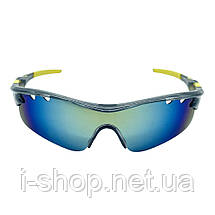 Спортивні сонцезахисні окуляри Newt Sunglasses сіро-жовті, NE-LG-SG1-BY, фото 3