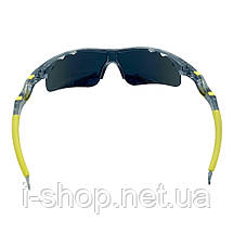 Спортивні сонцезахисні окуляри Newt Sunglasses сіро-жовті, NE-LG-SG1-BY, фото 5