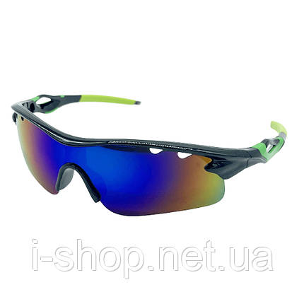 Спортивні сонцезахисні окуляри Newt Sunglasses чорно-зелена NE-LG-SG1-BG, фото 1