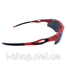 Спортивні сонцезахисні окуляри Newt Sunglasses червоні NE-LG-SG1-R, фото 4