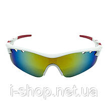 Спортивні сонцезахисні окуляри Newt Sunglasses біло-червоні NE-LG-SG1-WR, фото 3