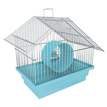 Клітина для гризунів Лорі "Хатинка" 28*18*29 см цинк