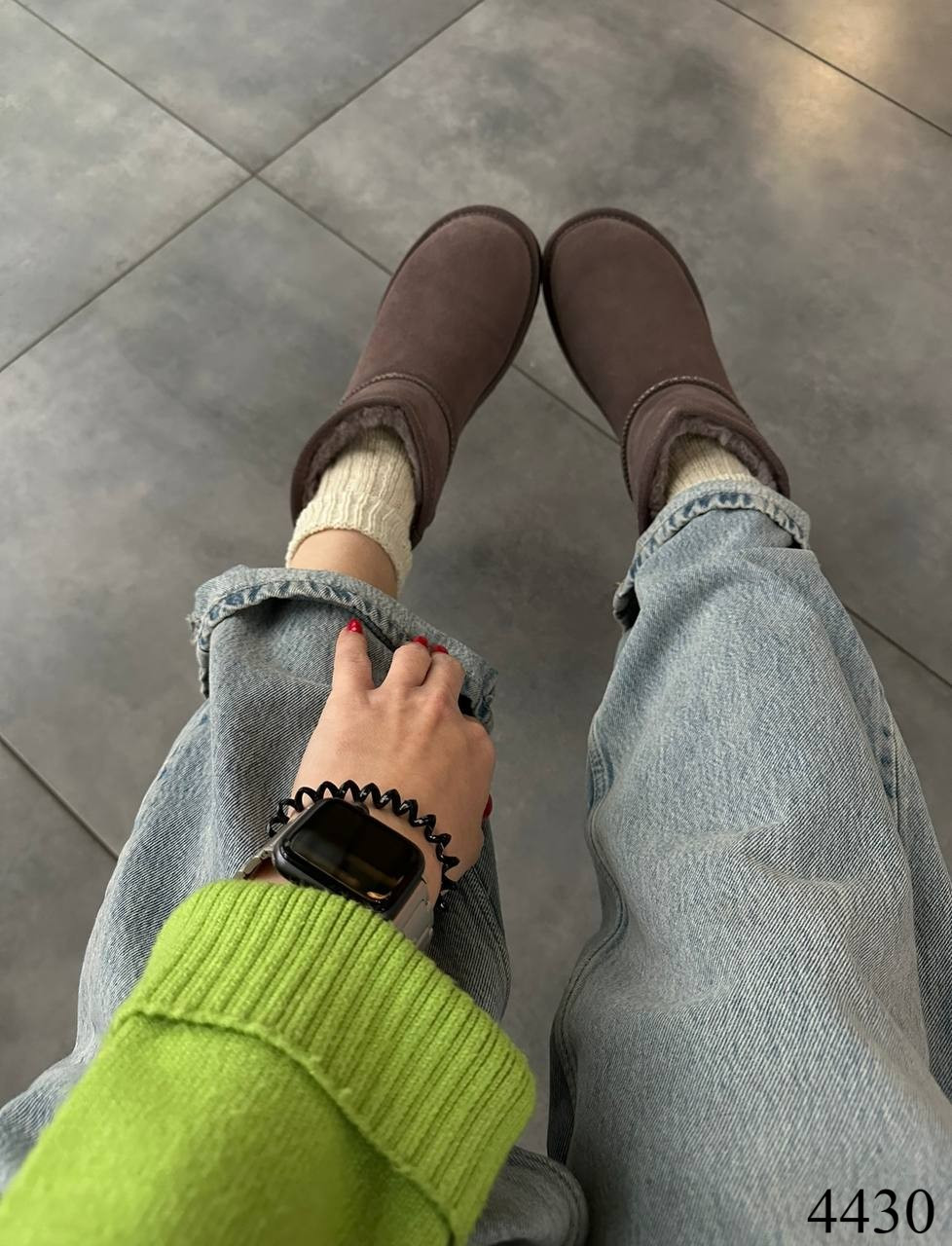 Уггі жіночі, коричневі, фото 1