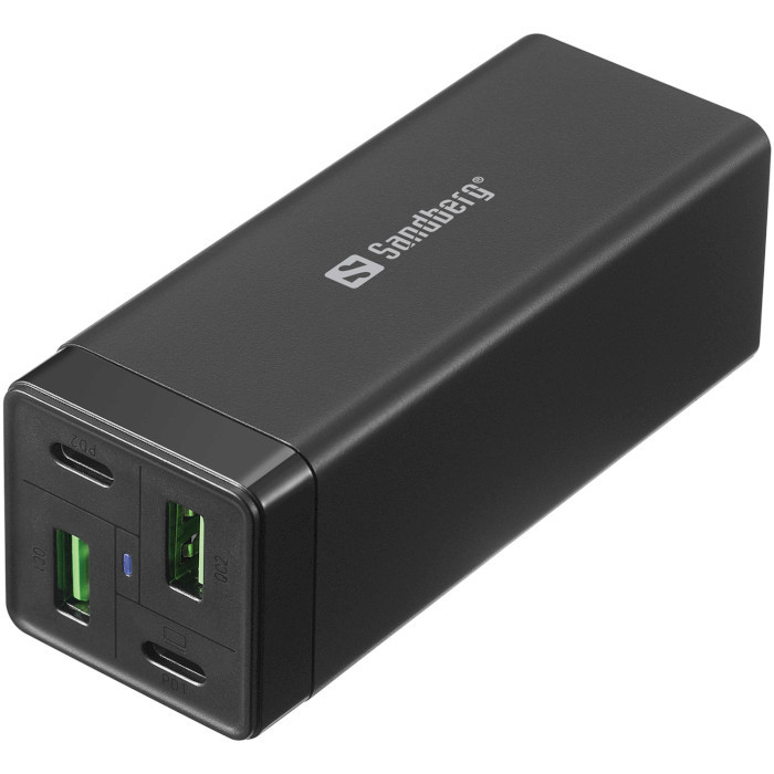 Мережевий зарядний пристрій Sandberg 4-in-1 Charger 441-45 65 W Black