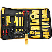 Набір інструментів для демонтажу обшивки, зняття кліпс, 38 шт