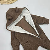 Комбінезон для новонародженого (тканина тедді бараш), фото 3