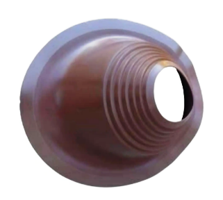 Покрівельний прохід МF для черепиці, шифера коричневий овал(160-330 мм), фото 1