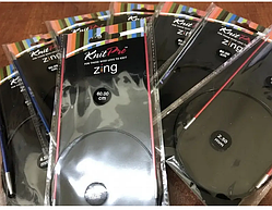 Спиці Zing Knit Pro 60 см товщина 7.0 мм