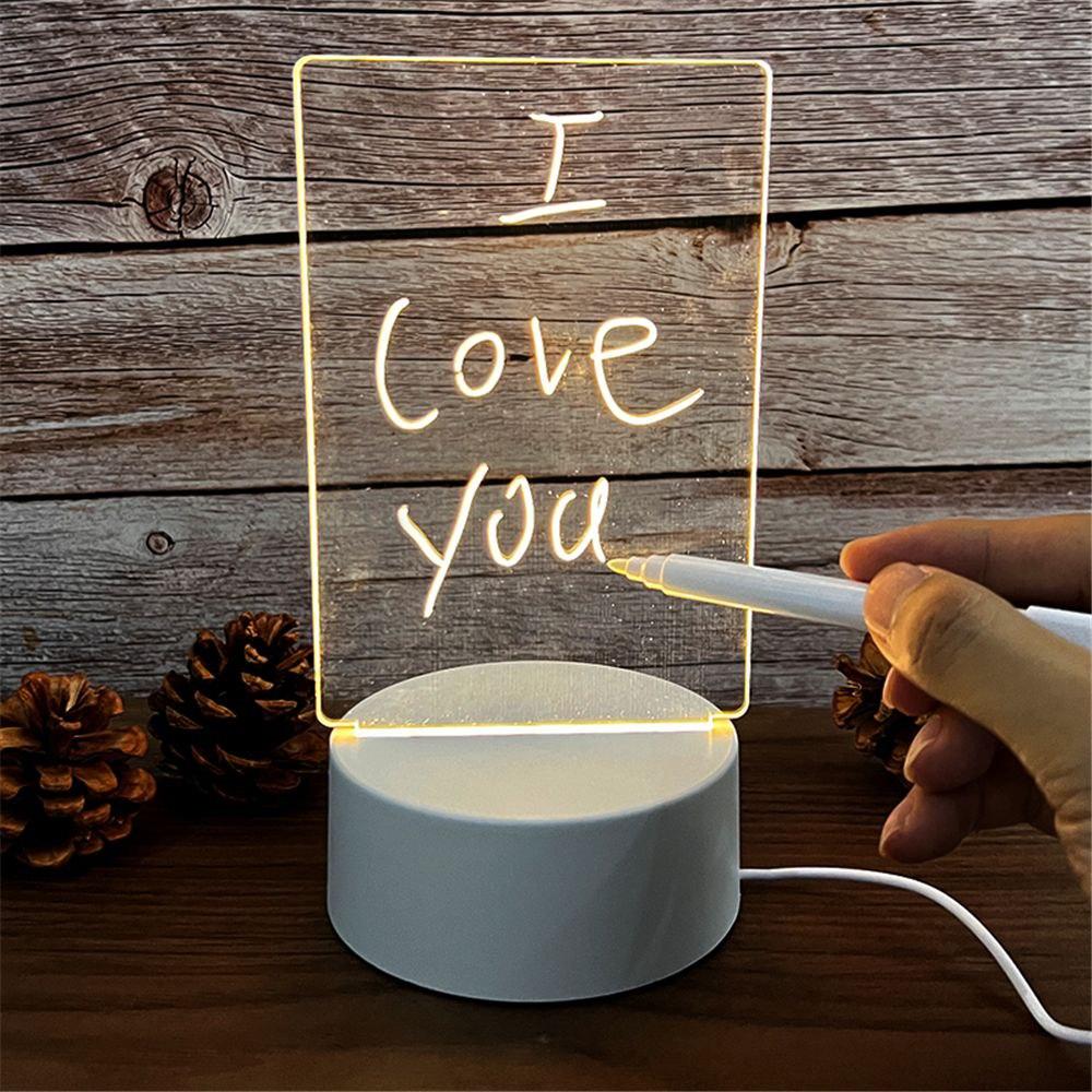 Світлодіодна 3D-лампа для творчої візуалізації та нотаток Creative Visualization Lamp