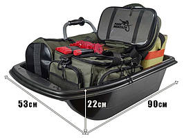 Сани-волокуші для зимової риболовлі ПрофМонтаж 90х53х22см