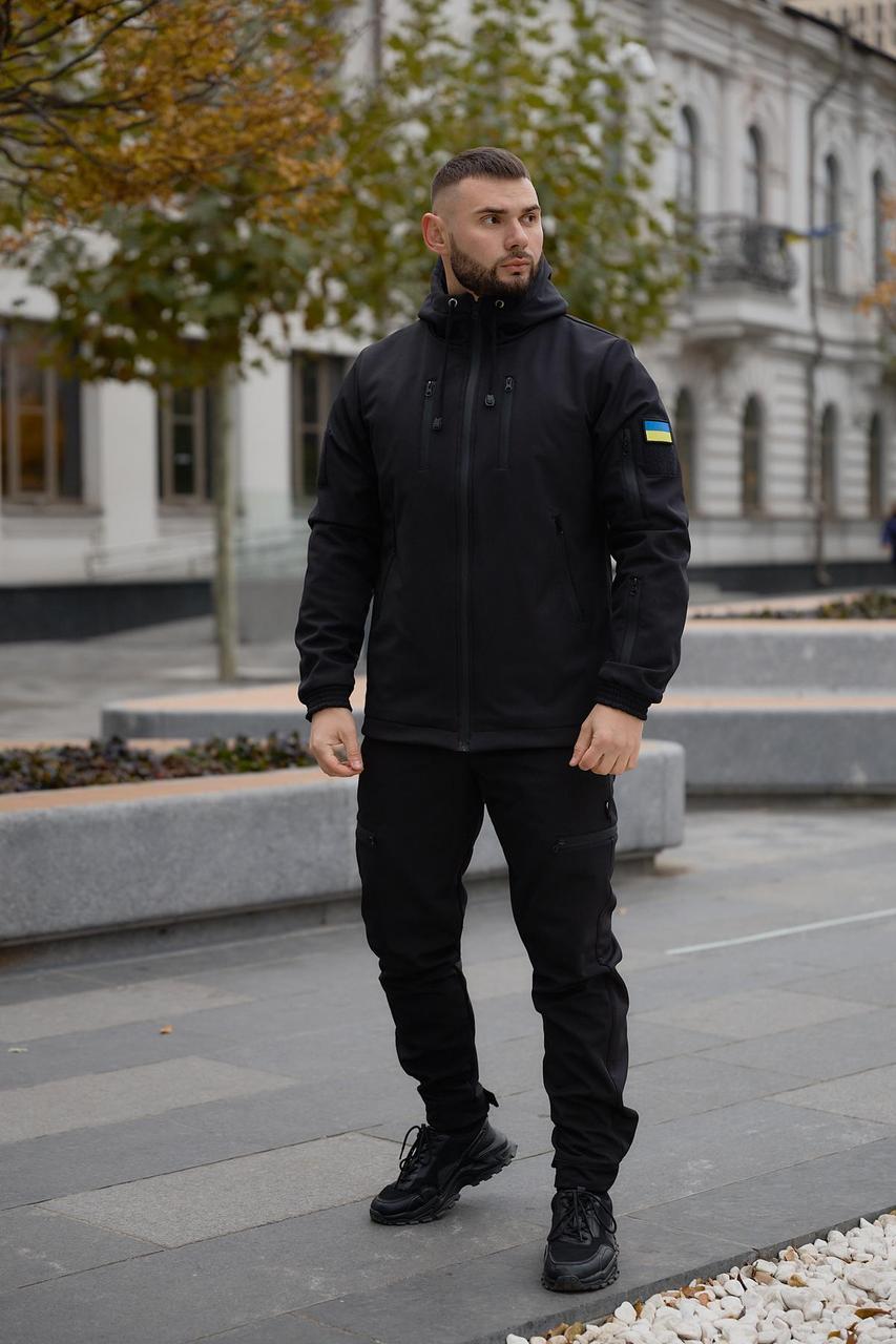 Костюм чоловічий "Reef" Intruder чорний з шевроном